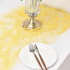 Joanlody Spring Summer Pearl Table Runner 10ft Rustic Boho Tulle