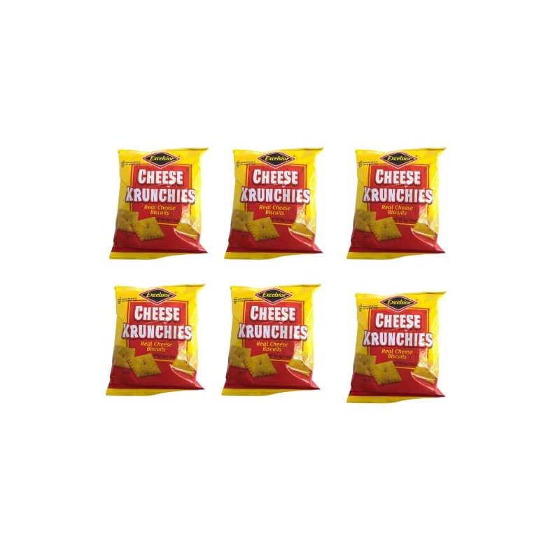 Excelsior Cheese Krunchies (pack of 5) 50g