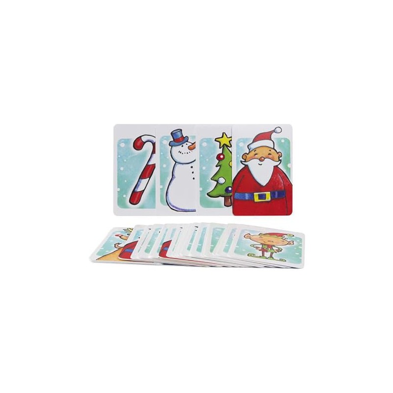 House of Marbles Christmas Snap Card Game for kids