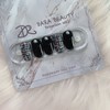 [Handmade nail tip] Real sweater tweed check nail / [수제네일팁]
