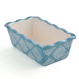 Wisenvoy Ceramic Loaf Pans for Baking Bread and Meatloaf