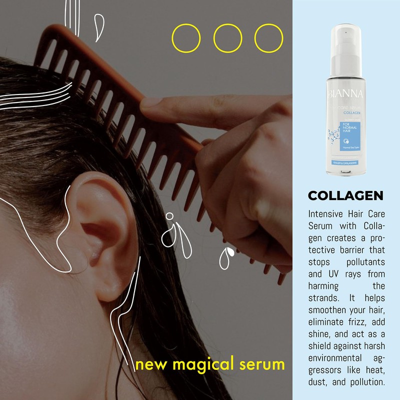 Bianna Collagen Hair Serum 75 ml - Revive and Rejuvenate