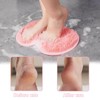 2 Pcs Foot Scrubber for Shower, Shower Foot Scrubber Mat,