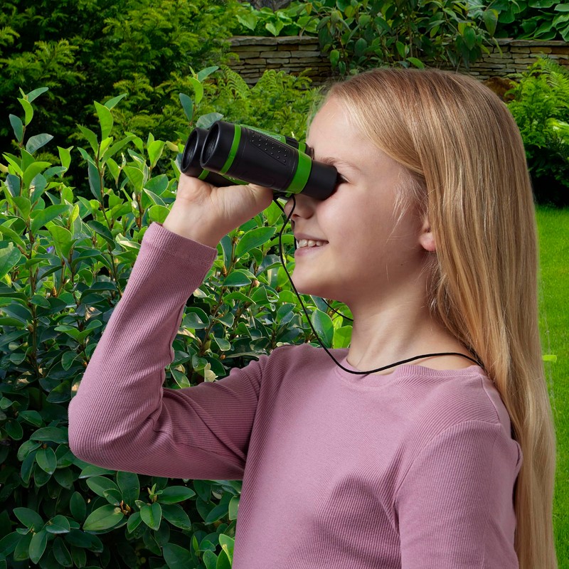 Brainstorm Toys Outdoor Adventure Binoculars, Black