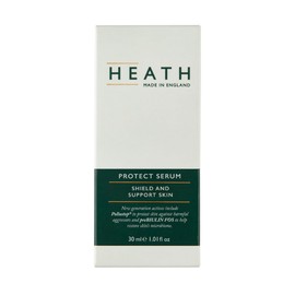 Heath Protect Serum for Men - Hydrates and Strengthens the Skin - With PreBIULIN FOS, Pollustop and BioWave BCR - Protection from Harmful Pollution - For a Healthy and Youthful Skin - 30 ml