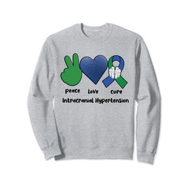IIH Warrior Idiopathic Intracranial Hypertension Awareness Sweatshirt