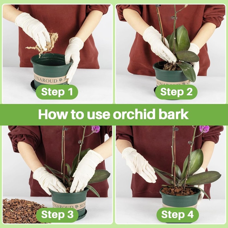Cypress Orchid Bark Potting Mix – 6–9mm Cypress Mulch for