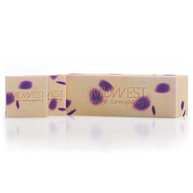 Black Raspberry Vanilla Artisan Soap Loaf with Cut -3 Pounds