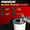 PAMAZY Neoprene Rubber Sheet Roll 1/16" Thick x 8" Wide