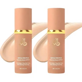 Bio Foundation 4 En 1, Base Hidratante Que Cambia De Color,