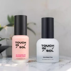 TOUCH IN SOL 터치인솔 프라이머 2종세트 [노포어블럼 프라이머 프렙 30ml + 글로우 베이스 프렙 30ml] TOUCH IN SOL Primer 2-piece Set [No Pore Blum Primer Prep 30ml + Glow Base Prep 30ml]