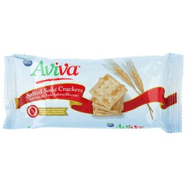 AVIVA SALTINES SODA CRACKERS FAMILY SIZE | INDIVIDUALLY WRAPPED FRESH PACKS | 1.06 OZ | 1 BUCKET |