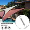 MDEOOSKY 10Pcs M5 Turnbuckle Hook and Hook, Stainless Steel Turnbuckle