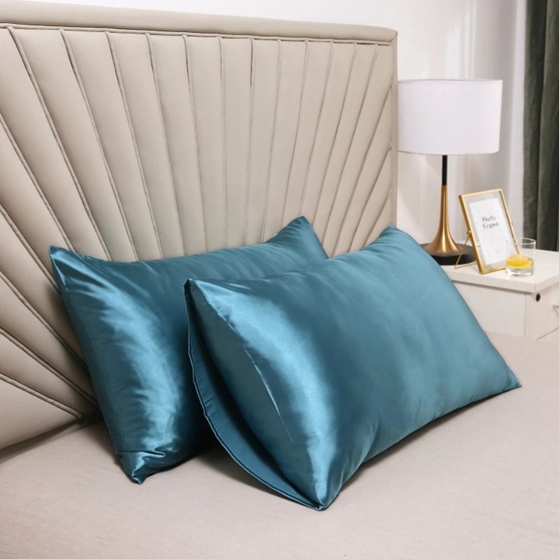 Silk Pillowcase – 100% Silk Pillow Cover, Hair Beauty Silk