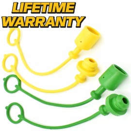 HD Switch (4 Pack) Hydraulic Cap & Plug Replaces 3/8 Deere 522 542 855 856 870 955 970 99