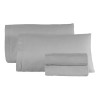 Vianney Juego Sábanas Matrimonial Simples Viasoft Gris Basic Vianney