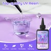 HeyClear 500g UV Resin Liquid - Ultra Transparent, Low Odor,