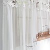 Luxury Sheer Valance Curtains for Living Room Window Valance Bead