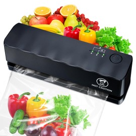 Number-one Mini Bag Sealer, 3000mAh Rechargeable Bag Sealer Heat Sealer, 5 Adjustable Gears Portable Resealer Kitchen Gadgets with 4.72" Heating Strip for Snack Bags Mylar Bags Food Storage Press Seal