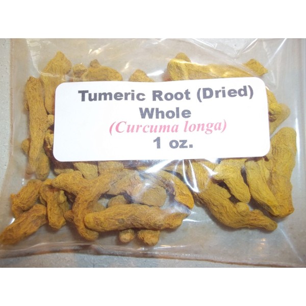 Tumeric 1 oz. Tumeric (Turmeric) Root (Dried) Whole (Curcuma longa)