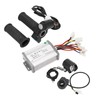 48V 1000W Brushed Motor Controller with Twist Throttle Handle Keys