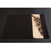 Japanese Style Tea Mat, Japanese Pattern, Golden Brocade, Obi Style