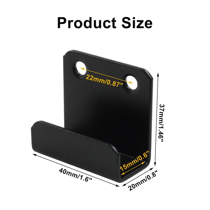 Litoexpe 10 Pcs Tile Display Wall Hanger Inner Width 15mm,