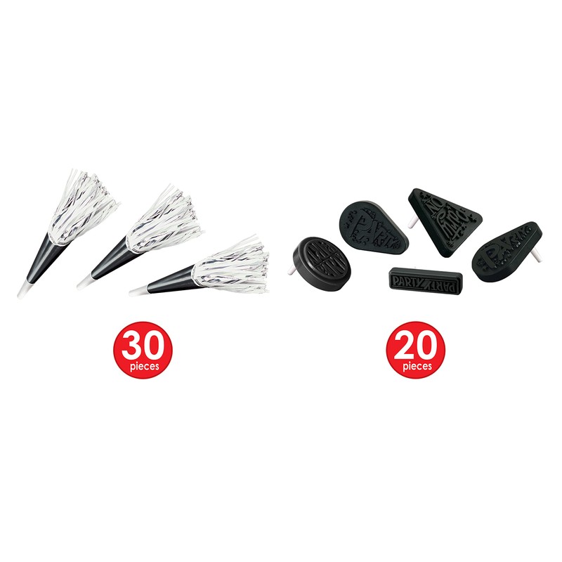 Tuxedo-Nite Asst for 50 Party Accessory (1 count)