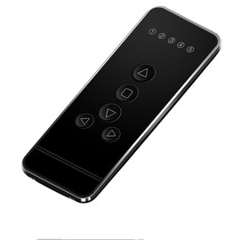 5-Channel Blind Remote Controller, Black - Replacement for Motorized Roller Shades, Window Blinds & Shades -Compatible with Rollerhouses ERB22/ERB25/EY1612/EY2512 Motors