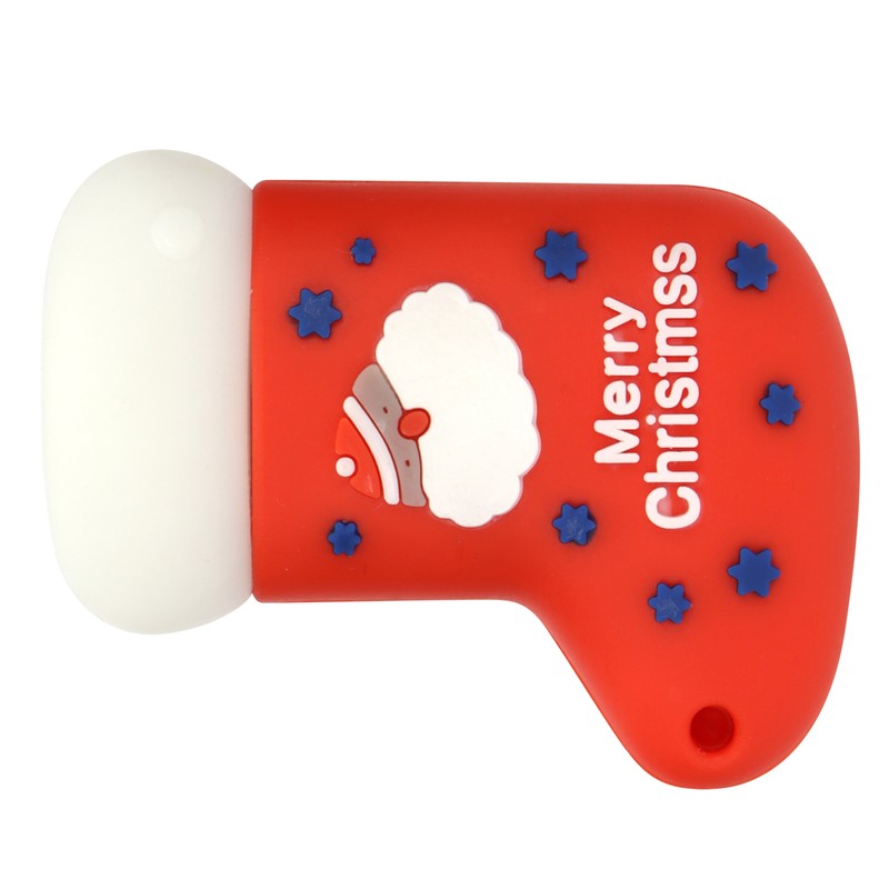 USB Flash Drive Data Storage Christmas Socks Shape High Speed