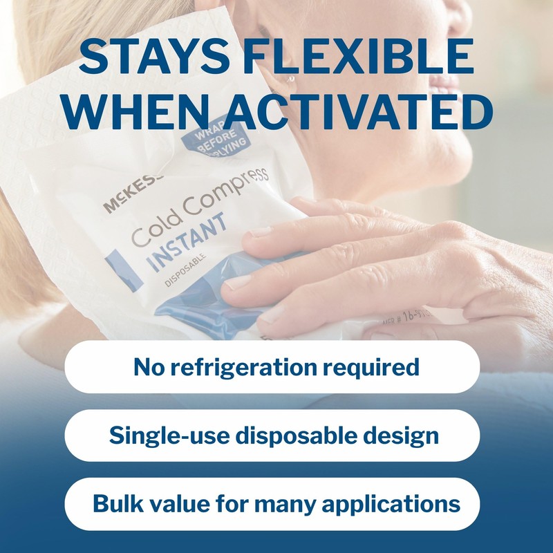 McKesson Instant Cold Packs 6" x 9" [24 Pack] –