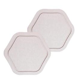 Xiaan Jiaju Diatomaceous Earth Plant Saucer, 2 Pack 6 Inch Drip Trays for Planters & Vase, Water Absorbent Stone Tray to Keeping Tabletop & Counter Dry and Cleaning, House Decor Gifts