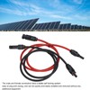 2Pcs Solar Panel Extension Cable 10AWG 6mm² Solar Extension Cable