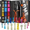 SOMELINE Heat Shrink Connector Crimp Tool Kit, 22-10 AWG Ratchet