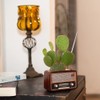 Funny live 4.7 Inches Retro Radio Shape Desktop Decoration Resin