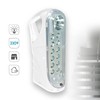 Avidsen 103622 Notleuchte Ausgang tragbar mit USB-Ladekabel, Weiß