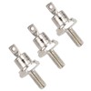 3PCS Rectifier Diode Spiral 25A Iron High Hardness Spiral Rectifier