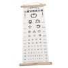 FELTECHELECTR Visual Eye Testing Chart for Eye Exam Chart with