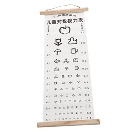FELTECHELECTR Visual Eye Testing Chart for Eye Exam Chart with Print for Checks and Eye Health