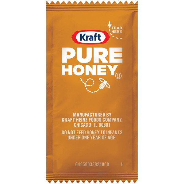 Kraft Kraft Honey Single Serve Packets, 9 g Packets (Pack