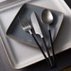 TAMAKI Edgeline Pasta Fork, Black, Width 0.9 x Total Length