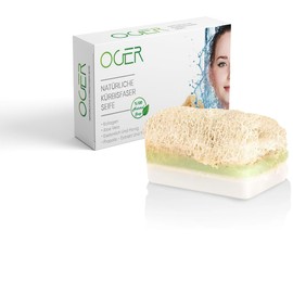 Oger Natural Pumpkin Fibre Soap 110 g Avocado 1 Piece