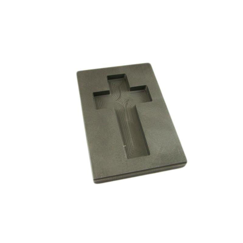 10 oz Custom Cross Gold High Density Graphite Mold 5