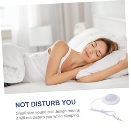 OSALADI Mini Pillow Speaker for Bed Stereo Sound Portable Speaker 3.5mm Plug Sleep Speaker Under Pillow
