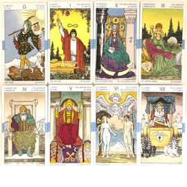 Tarot Cards, 78 Cards, Rider Edition, Tarot Divination, Universal Tarot, Japanese Instruction Manual Included (English Language Not Guaranteed)