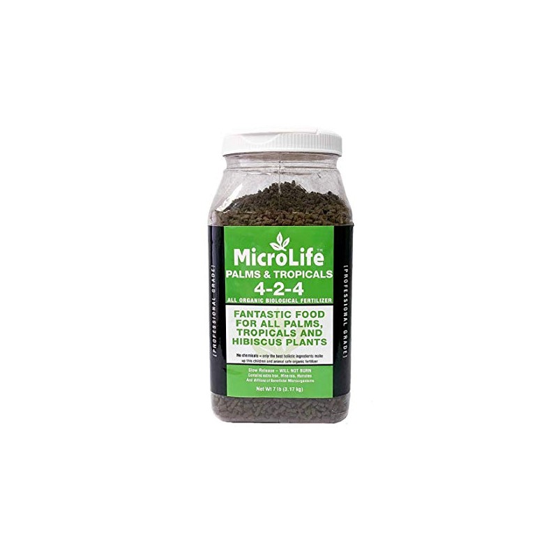 MicroLife Palms & Tropical (4-2-4) Professional Grade Granular Organic Biological