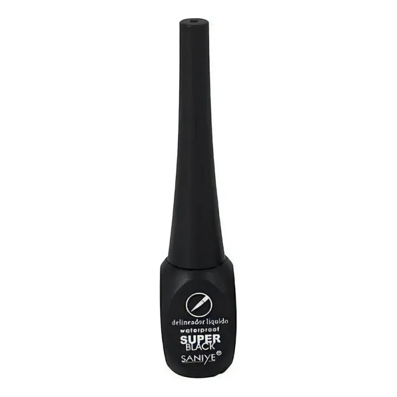 Delineador Liquido Matte Super Black Saniye A Prueba De Agua