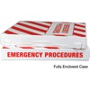 UniKeep Emergency Procedures Binder - 1.5 Inch Spine - with