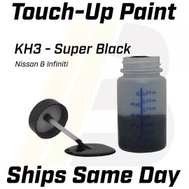 Bumpers That Deliver KH3 Super Black - 1 Oz Touch Up Paint Kit w/ Brush for Nissan Infiniti Car SUV