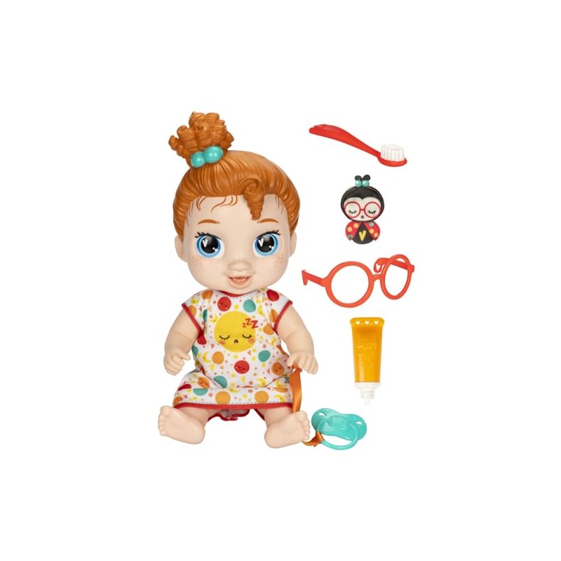 Baby Alive - Dottie Doodle Felices Sueños - Pelo Rojo
